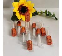 Shein 10/34 piezas Mini tubos rellenables de brillo de labios - Tamaño de viaje de 0.04oz Contenedores a prueba de fugas con tapones de goma, tubos de lápiz