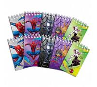 Shein 10 piezas Cuaderno/Libreta de Notas con Diseños de Disney, Spider-Man, Stitch y estilo Kawaii, perfecto como regalo de regreso a clases para estudiant
