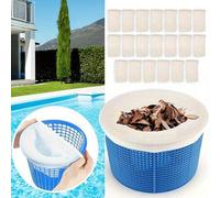 Shein 10 piezas de calcetines para filtros de piscina, adecuados para cestas de filtros/filtros de jacuzzi, compatibles con limpiafondos de piscinas enterra