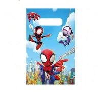 Shein 10 piezas de Marvel, bolsa de regalo de fiesta del superhéroe Spiderman, bolsa de regalo - una bolsa de regalo linda adecuada para cumpleaños, eventos