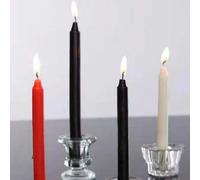 Shein 10 piezas de velas rectas mini - (Multicolor) Velas mágicas Tamaño: 0.57 pulgadas de ancho/5.18 pulgadas de largo, adecuadas para oraciones, cumpleaño