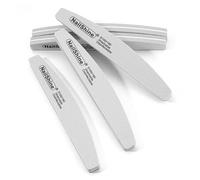 Shein 10 piezas Limas de uñas de 100/180 granos, Suministros para uñas, Herramientas para uñas, Herramientas para arte de uñas, De vuelta a la escuela, Uñas