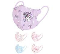 Shein 10 piezas Máscara tridimensional Kulomi para niños para protección en primavera y verano, adecuada para niños y niñas, con una variedad de estilos opc