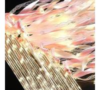 Shein 10 piezas Varitas mágicas LED multicolor rosa, palos luminosos adecuados para bodas, iluminación de escenario, decoraciones de conciertos, fiestas de