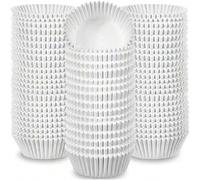 Shein 100/200/300 piezas Moldes de papel para pasteles, fuentes para hornear, papel de hornear resistente al calor y antigrasa para el hogar/pastelería, mul