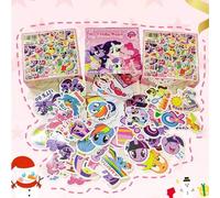 Shein 100/200/300 piezas Pegatinas en caja, decoraciones de planificador estilo INS, pegatinas impermeables para fundas de teléfono, cuadernos y equipaje, p