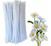 Shein 100/200/300 unidades de bastoncillos de algodón blancos, 6mm*11,8 pulgadas, bastoncillos de algodón, bastoncillos de algodón para manualidades, adecua