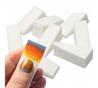 Shein 100/50/20/5pcs Esponja de Uña en Forma de Cuña Herramientas de Maquillaje, Aplicador Mini de Aplicación Suave, Uñas Degradadas Multifacéticas, Esponja