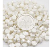 Shein 100 piezas/Bolsa de perlas de cera de sellado octagonal para invitaciones de boda, sobres, fiestas de cumpleaños, vuelta al colegio