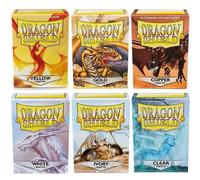 Shein 100 piezas/Caja Fundas protectoras mate de 66x91mm Dragon Shield - Múltiples colores adecuados para la protección de cartas de MTG/PKM, cartas de inte