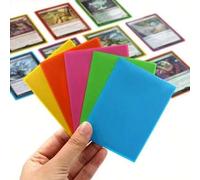 Shein 100 piezas de fundas para tarjetas de 66x91mm, adecuadas para tarjetas coleccionables - Superficie mate de alta calidad, capa protectora duradera, tam