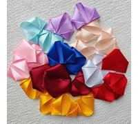 Shein 100 piezas de pétalos de rosa de cinta para siempre flor eterna de seda para materiales de bricolaje ramo, regalo artesanal