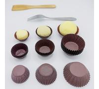 Shein 100 piezas Delineador de magdalenas redondo