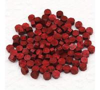 Shein 100 piezas/paquete Cera de sello metálica vintage, perfecta para sellar invitaciones de boda y sobres, de vuelta a la escuela