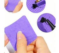 Shein 1000/600/300/100 piezas Toallitas de uñas sin tejer, almohadillas desmaquillantes de acetona para preparar las uñas y eliminar el esmalte de uñas de g