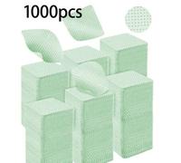 Shein 1000/600/300/100 piezas Toallitas sin pelusas para las uñas, Almohadillas quitaesmalte, Almohadillas quitaesmalte de acetona de tela no tejida suave p