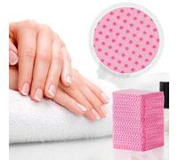 Shein 1000 piezas/400 piezas/200 piezas Toallitas limpiadoras de esmalte de uñas de gel, limpiador de manicura, toallitas sin pelusa, almohadillas de papel,
