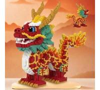 Shein 1000+ Piezas Bloques de Construcción He Xianglong, Rompecabezas Educativo 3D, Bloques Pequeños Prácticos, Regalo de Vacaciones, Recompensa Escolar, Re