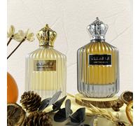 Shein 100ML 3.4FL.OZ Perfume Corona Arábiga, Fragancia de larga duración para hombre o mujer Eau De Parfume, Un regalo perfecto para las fiestas