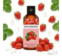 Shein 100ml/3.4oz, 30ml/1.0oz Difusor de aceite esencial de fresa, aceite esencial de fresa, aceite de masaje, difusor de fragancias para el hogar, fraganci