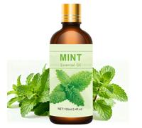 Shein 100ml/30ml/10ml Aceite Esencial de Menta Piperita, Apto para Difusor de Aromas Doméstico, Velas DIY, Jabones, Baño Relajante, Ambiente, Aire Fresco, M
