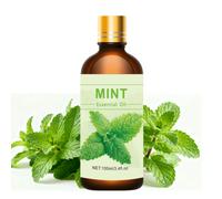 Shein 100ml/30ml/10ml Aceite Esencial de Menta Piperita Puro y Natural, Apto para Difusor, Humidificador, Perfumes DIY, Jabón y Elaboración de Velas