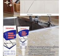 Shein 100ml Relleno de lechada para azulejos de cocina y baño para el hogar, resistente al agua y al moho, adecuado para varios tipos de azulejos, fuerte ad