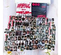 Shein 102 piezas Juego de pegatinas K-Pop, mercancía del álbum de regreso ARIRANG, pegatinas exquisitas para scrapbooking, diario, botella de agua, cuaderno
