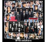 Shein 103 piezas Pegatinas de fotos de alta definición de los miembros del 5to álbum ARIRANG de K-POP, incluyendo a RM, Jin, J-Hope, Jimin, V, etc. Estas pe