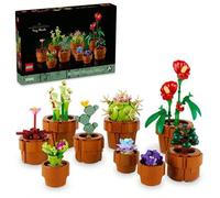 Shein 10329 Icon Pequeña Colección De Plantas Flores Artificiales En 9 Macetas De Terracota Construibles, Colección De Plantas, Accesorios De Decoración Del