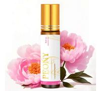 Shein 10ml Aceite de fragancia de flor de peonía en roll-on - Aceite de aromaterapia floral de larga duración para difusor | Perfume corporal y capilar, aro