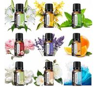Shein 10ml Aceite esencial de aromaterapia natural para hacer artesanía aromática, velas perfumadas, humidificadores y talla grande
