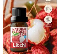 Shein 10ml Aceites esenciales de aromaterapia con aroma rico y fresco para difusor de varillas, aceite de aroma a lichis, aromaterapia para coche de larga d