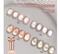 SHEIN Esmalte de uñas en gel – Ojo de gato magnético reflectante holográfico – 10 ml, 1 pieza