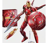 Shein 10th Anniversary Iron Man MK50 Edición de coleccionista definitiva Estuche de regalo de lujo - Conjunto del traje de Avengers Infinity War