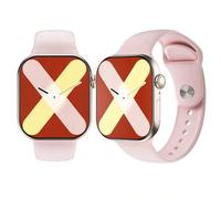 Shein 11X Smartwatch, pantalla HD de 2.08", llamadas Bluetooth, vista previa de mensajes, acceso NFC, modos deportivos, monitoreo de sueño y salud, esferas