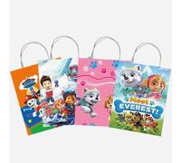 Shein 12 piezas Bolsas de papel con temática de Halloween de PAW Patrol, suministros de decoración para fiestas de cumpleaños y vacaciones de niños, bolsas