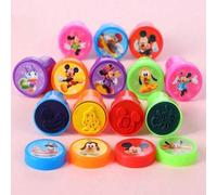 Shein 12 PIEZAS Sello de recompensa con imagen de personajes de dibujos animados como Mickey Mouse, Minnie, Pato Donald, Goofy, para fiestas y juegos