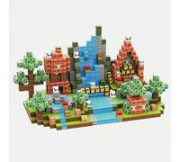 Shein 150 piezas Juego de bloques de construcción magnéticos, juguetes de construcción creativos, adecuados como regalo para niños, regalo de Navidad, regal