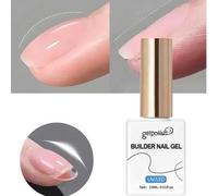 Shein 15ML Gel de construcción transparente para uñas Esmalte de uñas para fortalecedor, extensión de gel, base de gel en un frasco. Se retira a remojo, apr