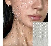 Shein 162 piezas Pegatinas de gotas de agua elegantes, exquisitas, frescas y puras, accesorios de maquillaje para Halloween, Navidad, carnaval y cumpleaños,
