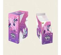 Shein 18 paquetes/caja Colección de tarjetas de My Little Pony con retratos exquisitos de la princesa Luna, princesa Celestia y Rainbow Dream. Regalo para f