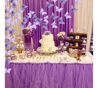 Shein 18 PIEZAS (110 PULGADAS/280CM) Guirnalda decorativa de banderines de papel con mariposas 3D para decoración de bodas, cumpleaños y temas, guirnalda co