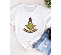 Shein 180g Algodón puro NUEVO EDICIÓN LIMITADA Camiseta de Maestro Masón Masónica para hombres Camiseta Freemason Moda urbana elegante Ropa de diseñador uni