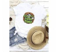 Shein 180g Camisa de algodón puro "Ghoulishly Good Time", "Ghoul Just Wanna Have Fun", "Ghost Shirt", "Halloween Shirt", "Spooky Season", "Spooky Shirt" Par
