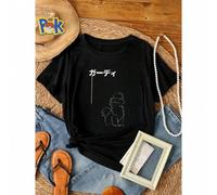 Shein 180g Sudadera/Suéter/Camiseta de algodón puro inspirada en Growlithe | Unisex | Japonés | Regalo para adultos Moda Ropa de diseñador Cómoda Trans
