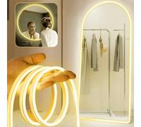 Shein 1m/2m/3 metros/4m/5m Tira de luz decorativa de neón sensible al tacto LED, iluminación ambiente flexible regulable por USB, tiras de luz a prueba de a