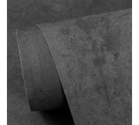 Shein 1m/3m Papel tapiz autoadhesivo con textura gruesa de hormigón y cemento para decoración del hogar, gabinete, mesa, silla, fondo de habitación, renovac