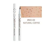 Shein 1ml Bolígrafo natural para pecas/lunares, de alta pigmentación e impermeable, fácil de aplicar, crea un maquillaje refinado, adecuado para fiestas, fe
