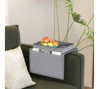 Shein 2/1 pieza Bolsa de almacenamiento de sofá de alta calidad, caja de almacenamiento de reposabrazos de sofá plegable multifuncional, adecuada para contr